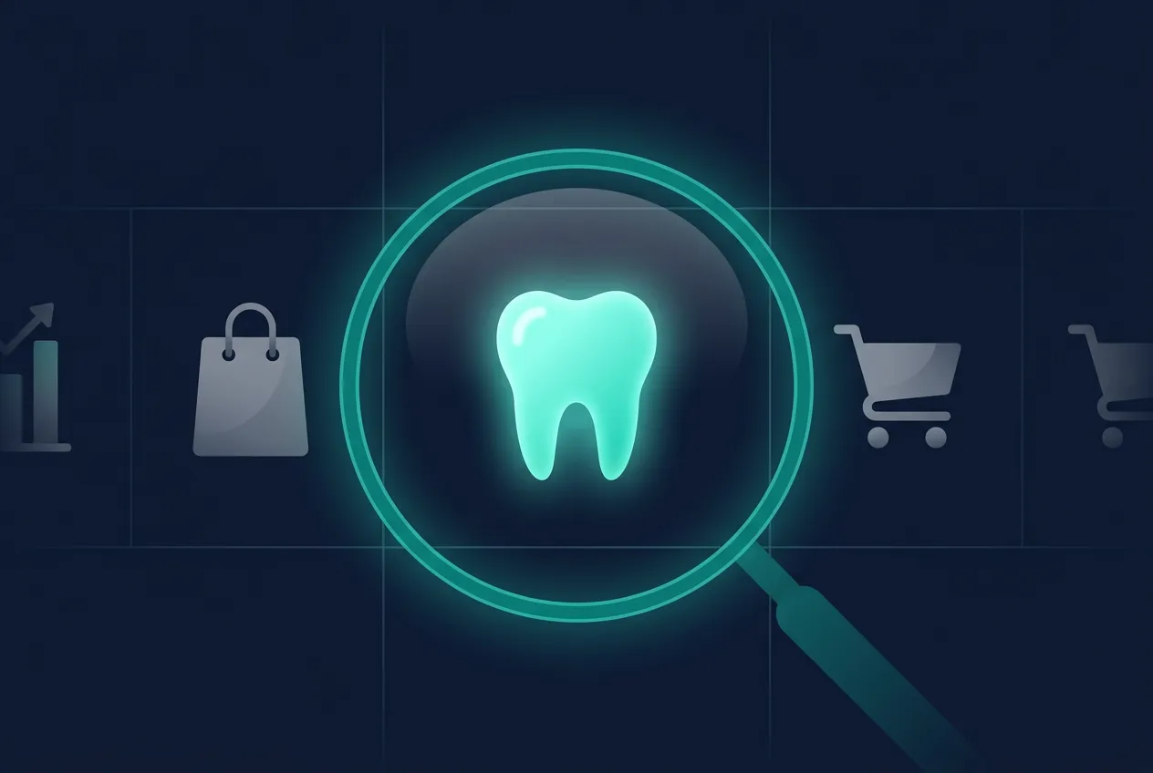 Dental-focused search strategy illustration